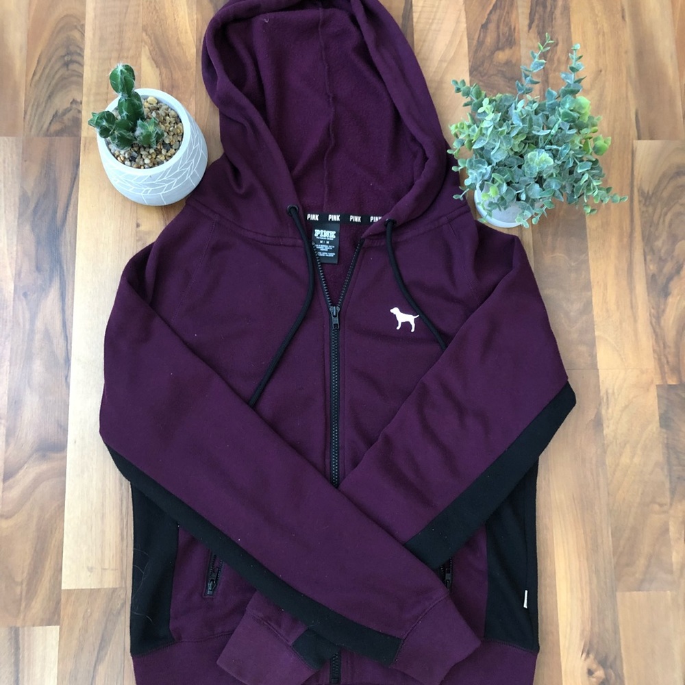 Victoria’s Secret Pink Full Zip Hooded Jacket